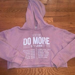 FOREVER 21 CROPPED SWEATSHIRT!